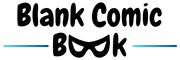 New logo of blank comic book
